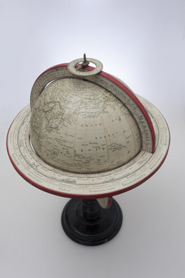 table globe antique reproduction from Lander and May