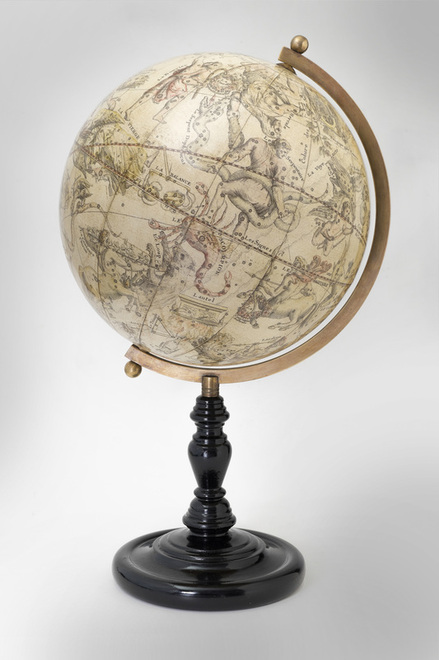 Lander and May, handmade globe, Bion, Bion celestial globe
