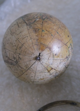 globe restoration, south pole