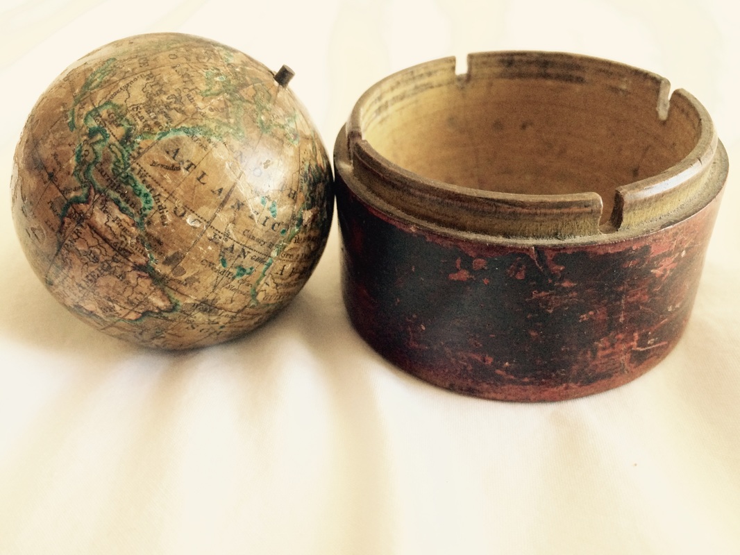 newton pocket globe, globe restoration