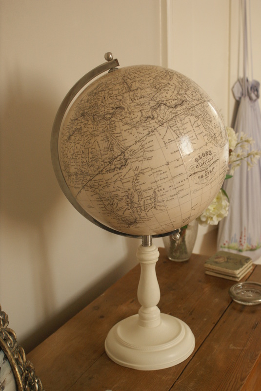 handmade terrestrial globe