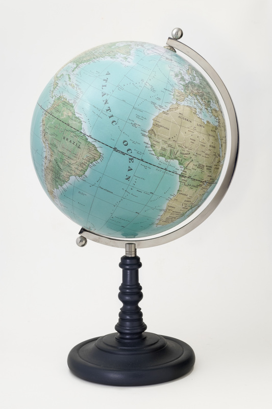 globe of the world, lander and may globe, modern day globe