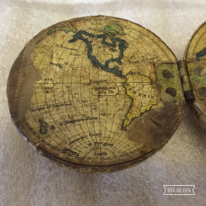 globe restoration, globe brass, globe paper