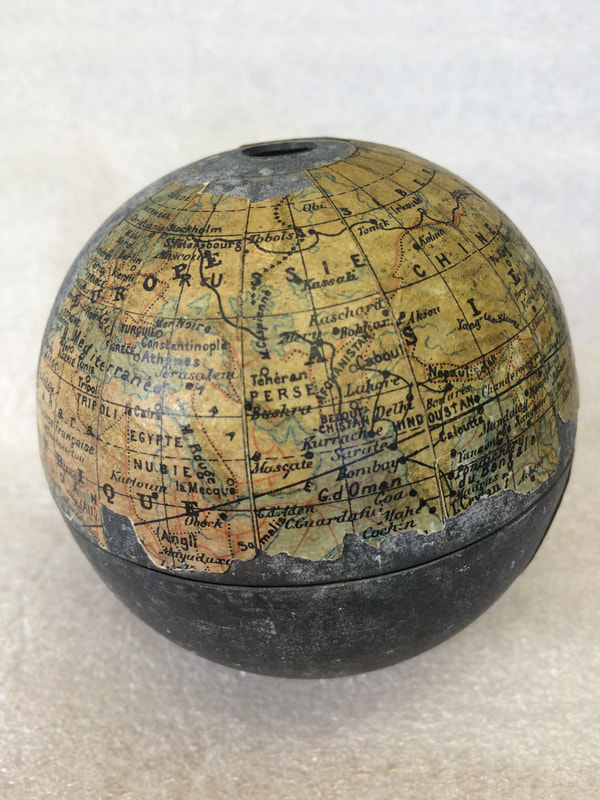 spanish globe, iow globes, globe restoration