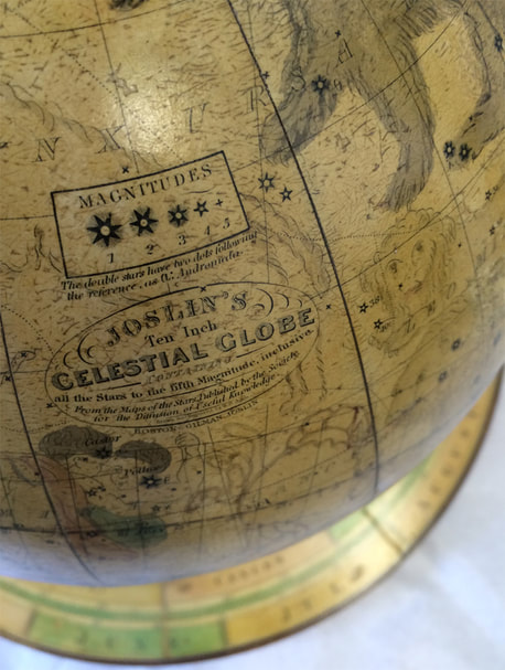 joslin celestial globe, globe restorations